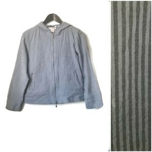 Tommy bahama girl's light weight seersucker jacket
